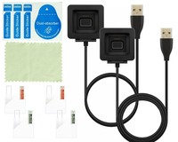 Mdw 2 Replacement Charger And 4 Screen Protector Accessory Set For Fitbit Blaze Mdw 2 Replacement Charger And 4 Screen Protector Accessory Set For Fitbit Blaze