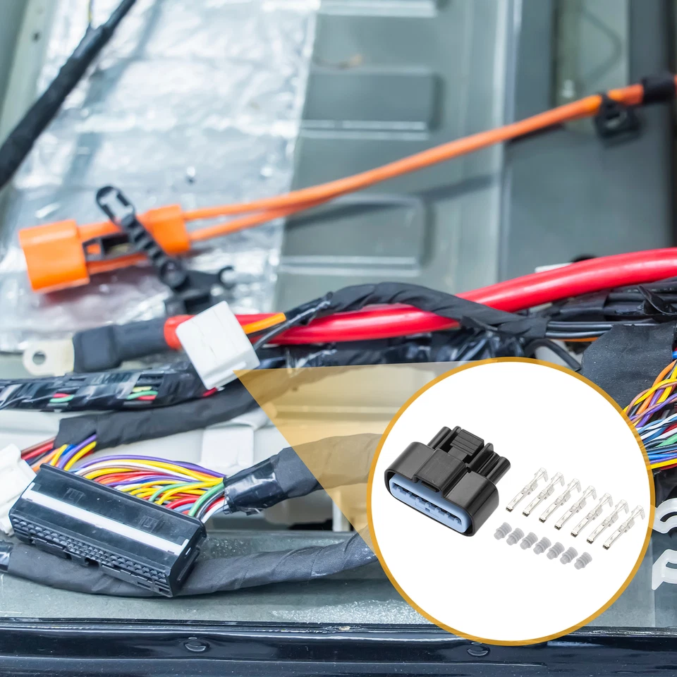 Enchufe conector sensor medidor de flujo de aire de masa de 7 pines para Dodge Stratus No.MD33661 Foto 3 de 4