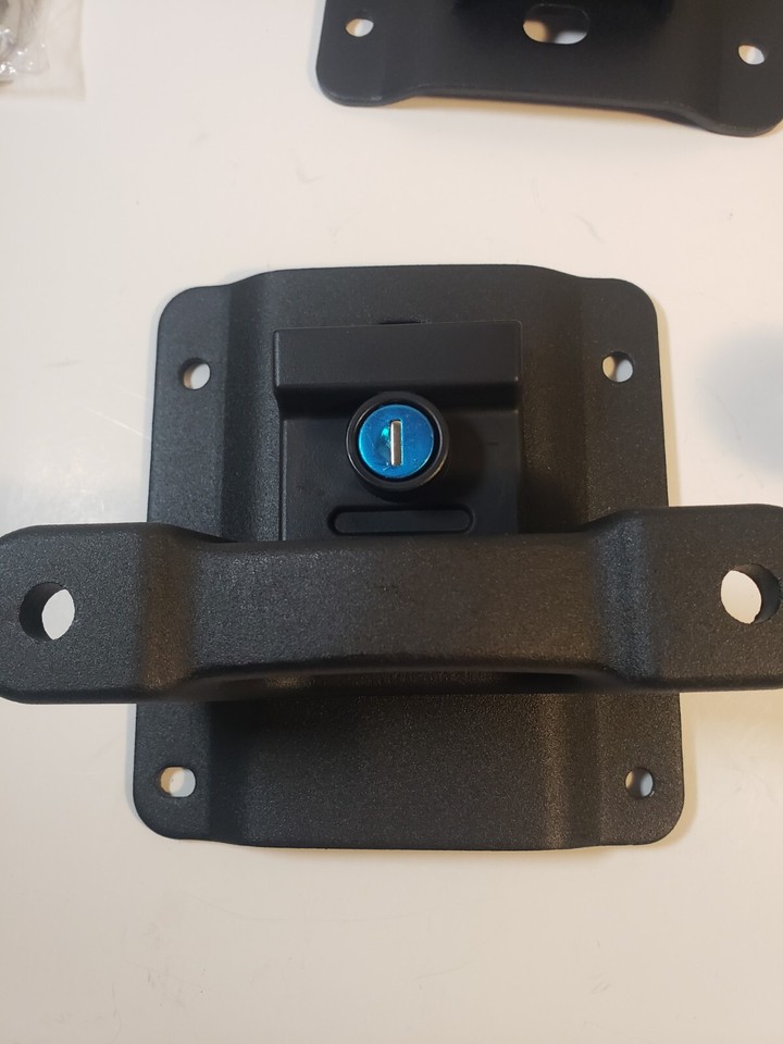 4Pcs Truck Bed Tie Down Anchor Boxlink Cleats & Plates Ford F150/250/