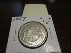1957 - Canada half dollar - Silver - Canadian 50 cent - High Grade