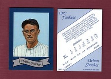 #7 URBAN SHOCKER, 1927 Yankees ~ 1984 RGI Art Card | Why not in Hall of Fame?