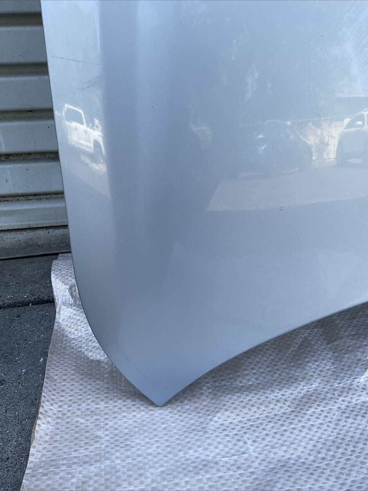 14-16 MASERATI QUATTROPORTE OEM HOOD PAINT CODE 817/B Silver 26K Miles