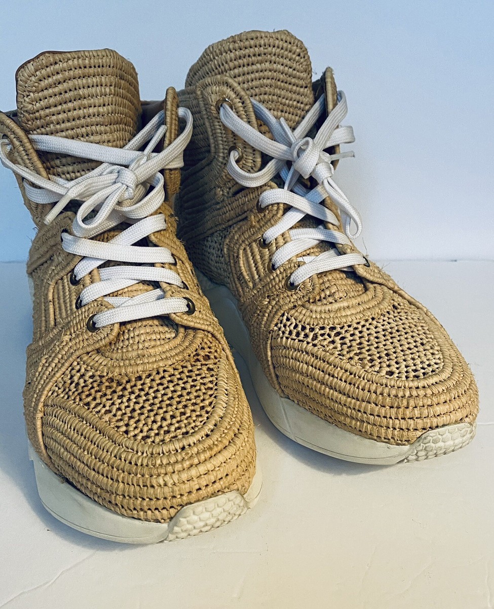靴 Robert Clergerie robert clergerie shoes women Or Men Boots Raffia Size 41 USA