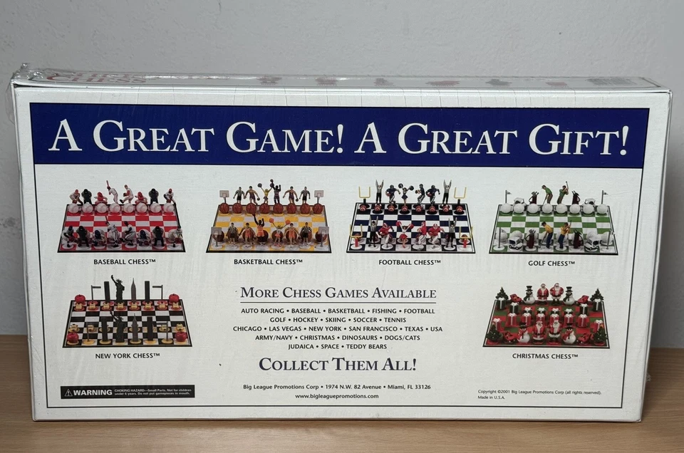 Big League Promotions 2001 Christmas Chess Game - Brand New - Image 4 of 4