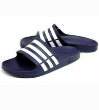 adidas navy blue slides