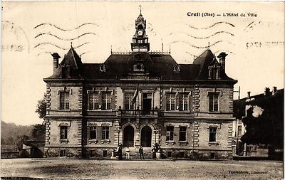 CPA CREIL - L'Hotel de Ville (423519)