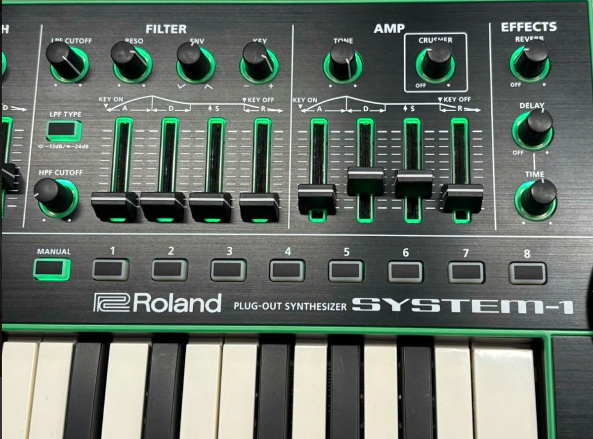 Roland SYSTEM-1 Plug-Out Analog ModelingKeyboard Synthesizer Japan