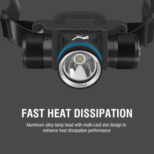 90000 Lumens Scuba Diving Headlamp Rechargeable Head Light Torch Underwater 60M - Picture 9 of 13