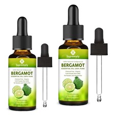 100% Pure Bergamot Essential Oil Aromatherapy Fragrances Diffuser Burner UK Fast