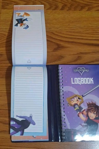 Disney Kingdom Hearts Adventure Log Notepad Log Book Sketchpad Scholastic - Picture 9 of 14
