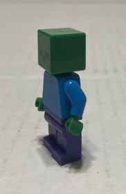 Lego Minecraft Zombie And Steve Minifigures Mojang