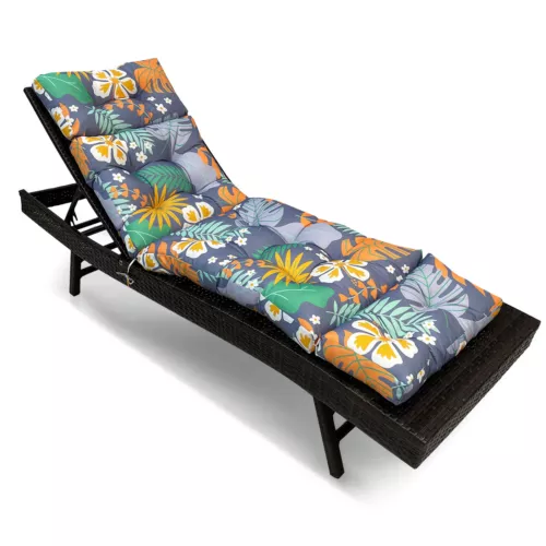 Outdoor Chair Cushion Lounge Chair Cushion Thick Beach Chaise Lounge Cushion New - Picture 45 of 60