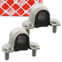 2X febi 12685 Stabilisatorlager FüR Fiat UNO (146_) Vorne Innen 7603476