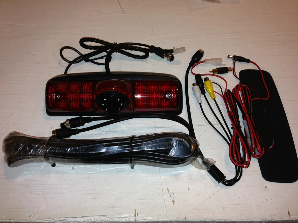 NEW For 2012-2019 Nissan NV Van Backup Camera/3rd Brakelight Kit w/7" Display A - Image 2 of 3