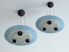 Coppia Lampade Arteluce Aurora Perry King Santiago Miranda 1983 Design Italiano