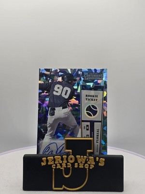 2021 Panini Contenders Cracked Ice Rookie Ticket Estevan Florial /23 #RRT2-EF