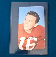 Topps 1957 Len Dawson Rookie #4 Pittsburgh Steelers NFL Football Card. rookie card picture
