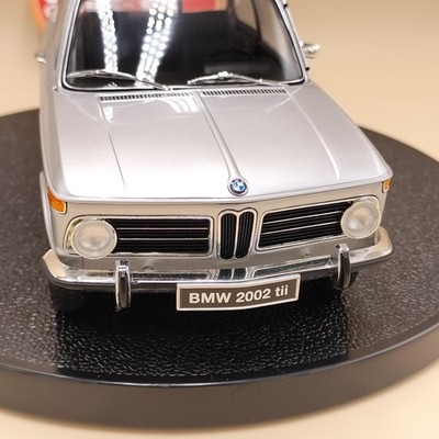 Kyosho 1/18 BMW 2002 tii 1972 silver Diecast model 08543S | eBay