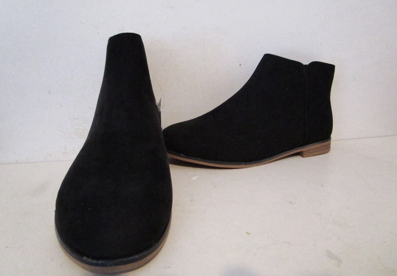 Cat & Jack Kids Girls Opal Side Zipper School Fashion Boots Black Size 1 image 2