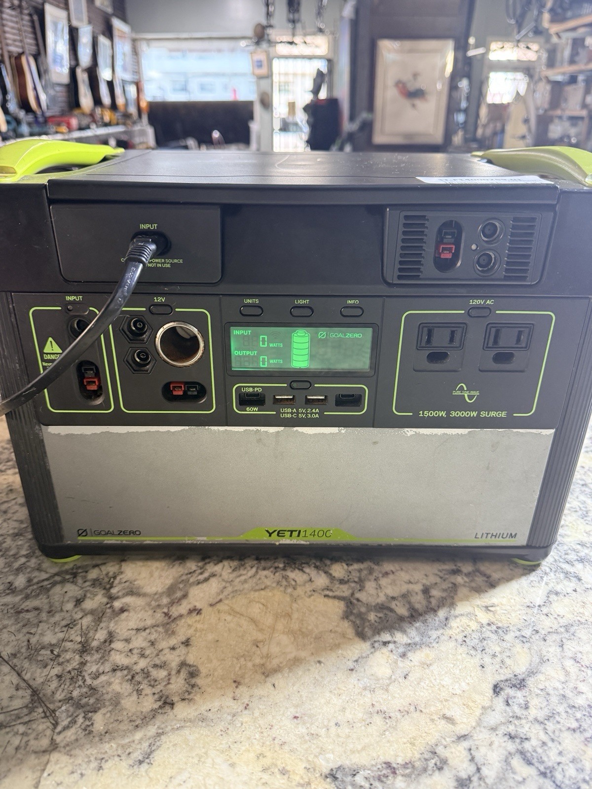Goal Zero Yeti 1400 Lithium Portable Power Station PICK UP