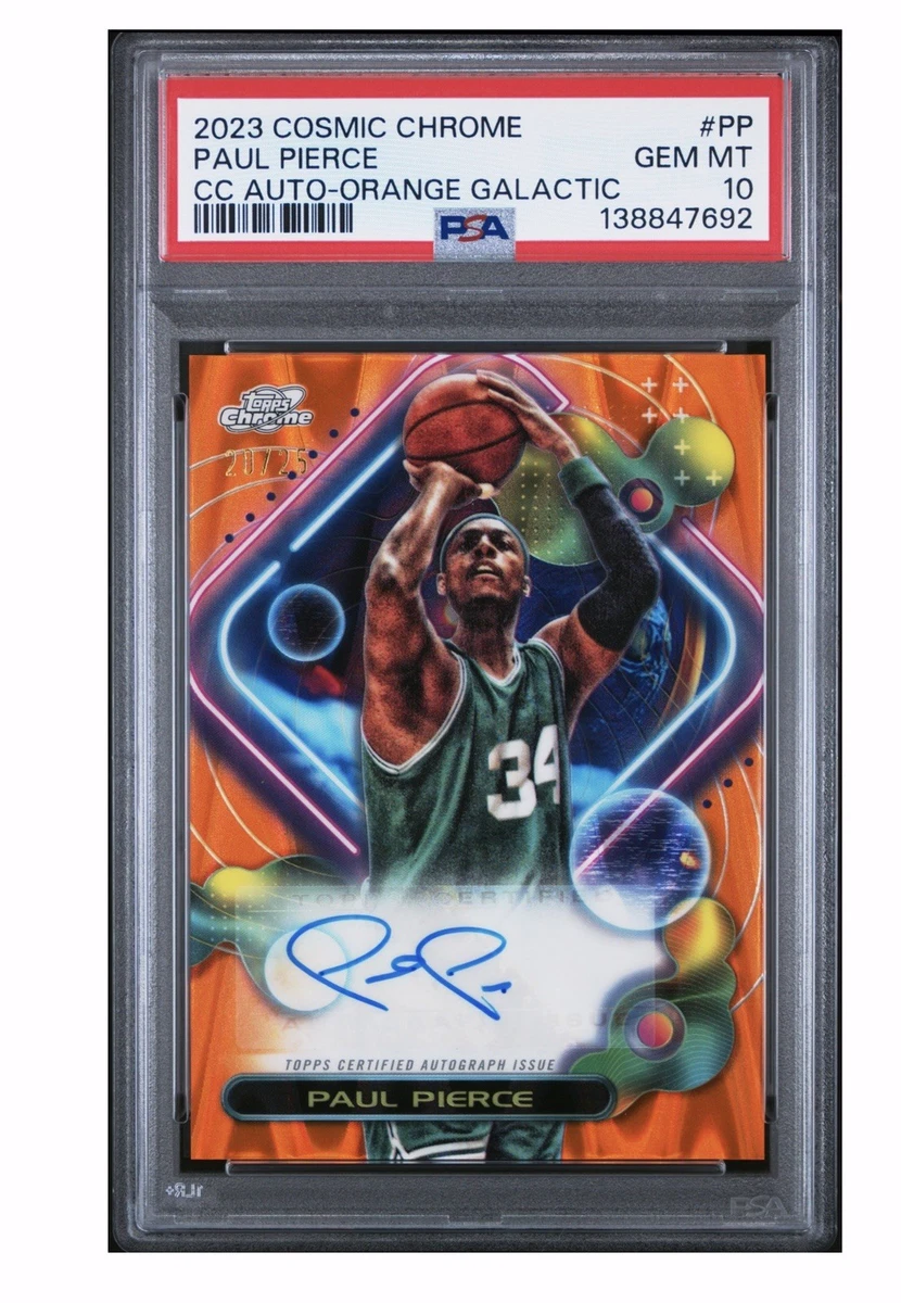 Paul Pierce Basketball Autographed Sports Trading Cards
