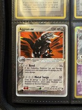 2003 Pokémon Aggron ex 95/100 – EX Sandstorm – Ultra Rare – NM