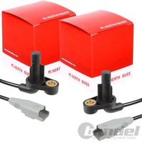 2X Herth+Buss ABS-SENSOR Raddrehzahl Vorne Passend FüR CitroËN Berlingo Peugeot