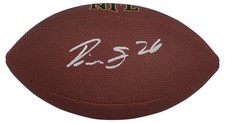 Devin Signletary Signed Wilson Super Grip Full Size NFL Football -(SCHWARTZ COA)