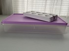 Tupperware Large Snack Stor with Egg Inserts for 18-NEW-Purple-BPA Free FastShip — photo 8