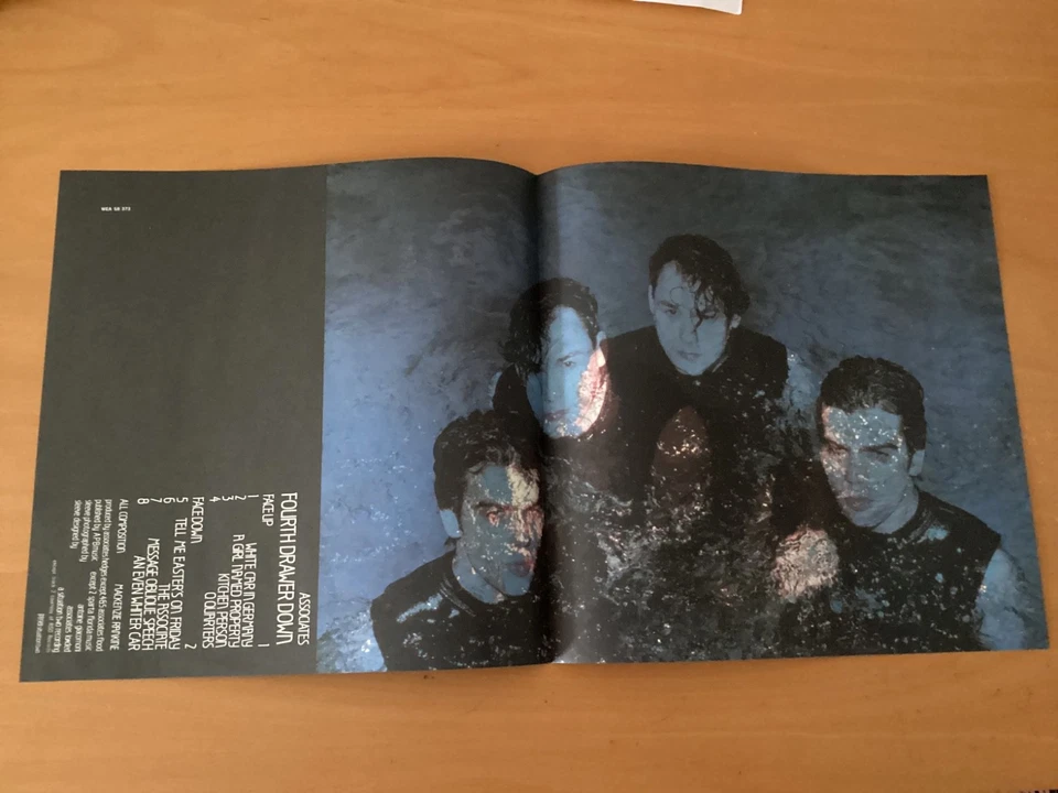 THE ASSOCIATES FOURTH DRAWER DOWN JAPAN LP OBI P-11187 PROMO - Image 4 of 4