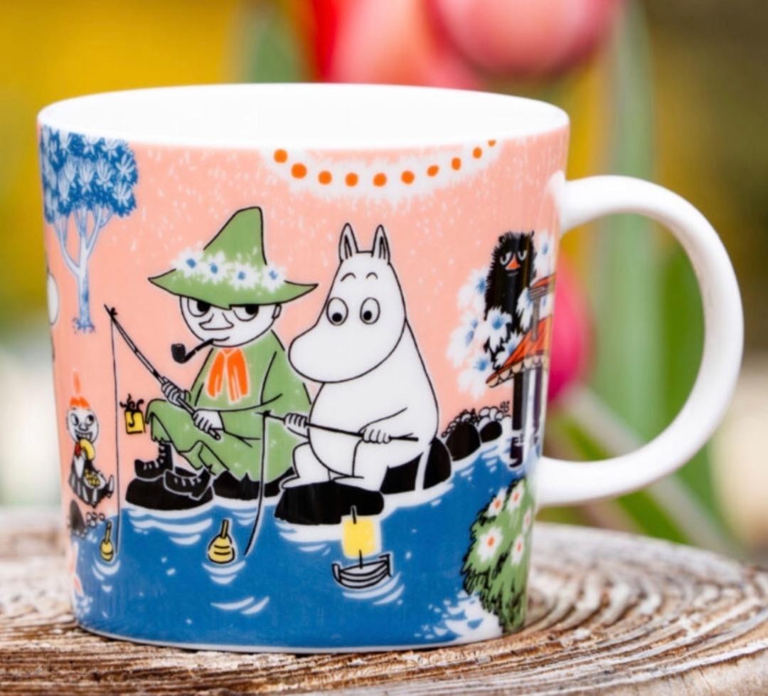 Moomin Arabia Mug 2026 Simple Joy Set of 6 Moomin Valley Park
