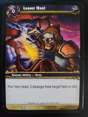 World of Warcraft TCG The Hunt For Illidan Set *Choose Your Cards* - WoW