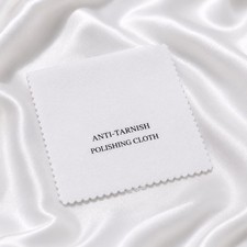 Anti Tarnish Polishing Cloth for Silver Gold Platinum Jewelry Cleaning Reusable