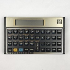 Vintage Hewlett Packard HP 12C Financial Calculator Made in USA