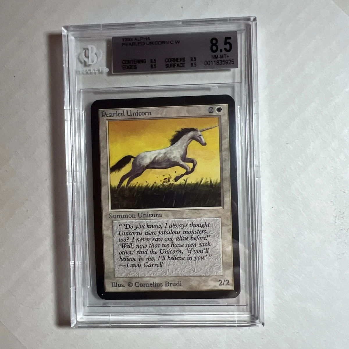 Magic: The Gathering White Near Mint or Better Limited Edition