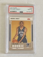 2007 Fleer Mike Michael Conley RC PSA 10 POP 2
