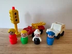 Vintage 1980s Fisher Price Little People Main Street #2500 Replacement Parts