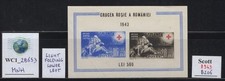 WC1_28653. ROMANIA. 1943 RED CROSS souv. sh. Sc. B206. MNH