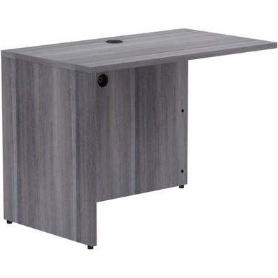 Lorell Weathered Charcoal Laminate Desking (llr-69555) (llr69555)