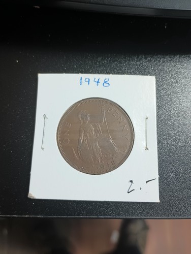 Lot of British pennies, 1940-1949 - Picture 11 of 14