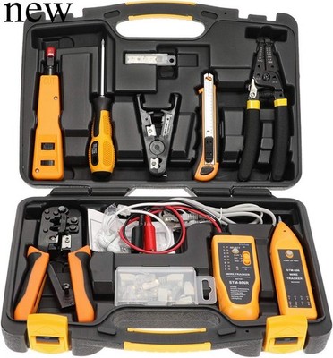 InstallerParts Professional Network Tool Kit 15 In 1 - RJ45 Crimper Tool Cat