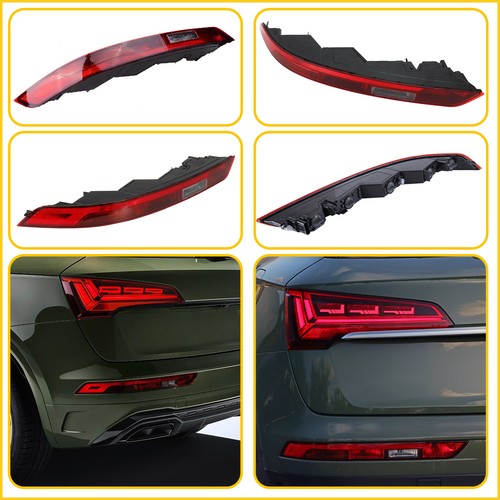 PAIR FOR AUDI Q5 2018 2019 2020 21 REAR BUMPER LOWER TAIL LIGHT BRAKE STOP LAMP - Picture 10 of 18