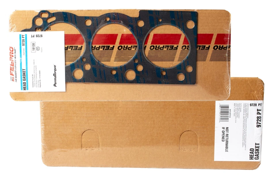 Fel-Pro Right Head Gasket Fit 88-95 Toyota Pickup 4Runner V6 3.0L Engine 9728 PT Foto 3 de 4