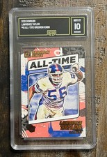 Lawrence Taylor 2021 Donruss #15 All-Time Gridiron Kings Gem Mint 10 NY Giants 