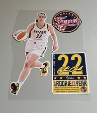 Caitlin Clark Indiana Fever ROY (3) Piece Multi-Use Decal Set Made By WinCraft!
