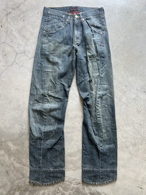 Vintage Levis Engineered Twisted Jeans Tag W28 Actual 28x29.5 | eBay