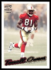 Terrell Owens 1999 Pacific Paramount #212 49ers NFL READ FREE SHIP AutographDen