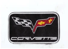 NEW 2 1/2 x 4 1/8" Corvette Iron on Patch Free Shipping