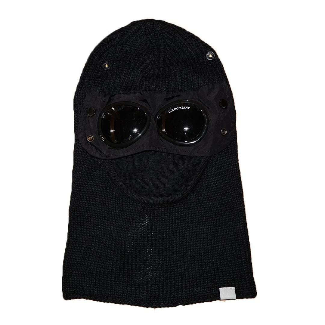 C.P. Company Black Goggles Balaclava Hat Men's One Size Winter Hat