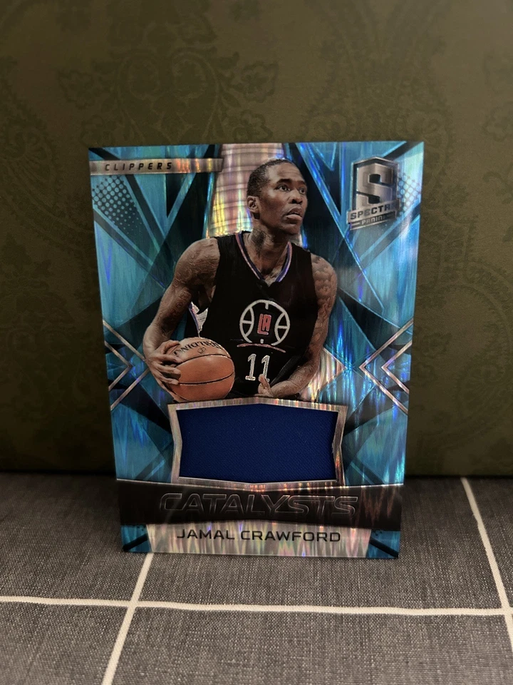 2016-17 Spectra Catalyst Jamal Crawford Blue Patch /72 & Chris Paul Pink /49 - Image 2 of 4